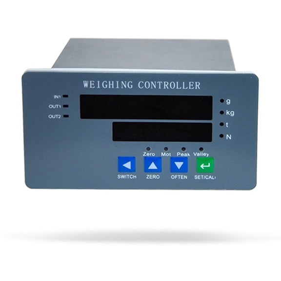 Intelligent Display Instrument KV-4C Dual-row LED Display Scale Weighing Weigh Bridge Indicator Digital ,Easy to Use