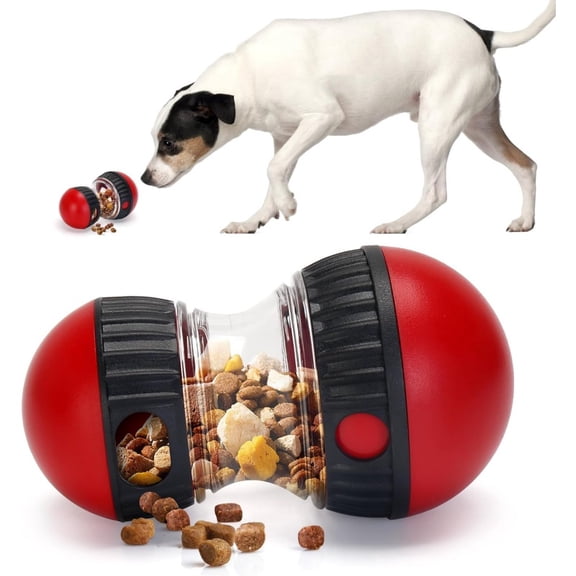 Intelligent Dog Puzzle Toys - Adjustable Slow Feeder Bowl & Treat Dispensing Roller for Mental Stimulation, Boredom Relief & Bloat Prevention
