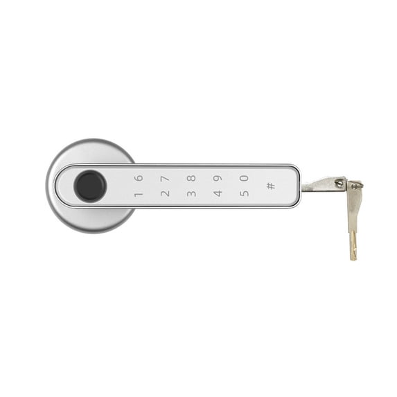 Intelligent Door Handle Lock Products Security Fingerprint Unlock Electronic Biometric Digital ,Easy Installation