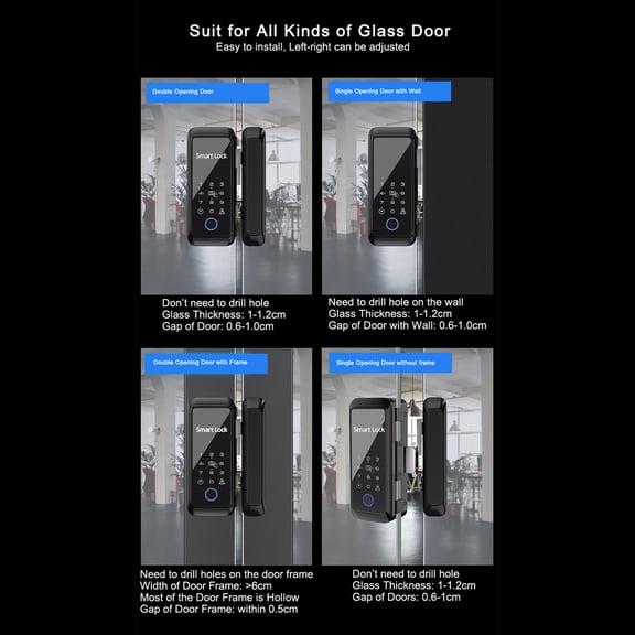 Intelligent Door Lock,Enhanced Keyless App Keyless Compatible App Lock Keyless Deadbolt Compatible And Keypad With Handle Door Lock Handle Deadbolt Lock Compatible Lock Enhanced Lock Lock