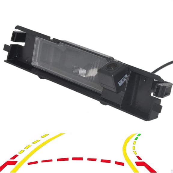 Intelligent Dynamic Trajectory Tracks Rear View Parking Camera Moving Guide Line For Toyota Yaris/Vitz Yaris 2006 - 2012