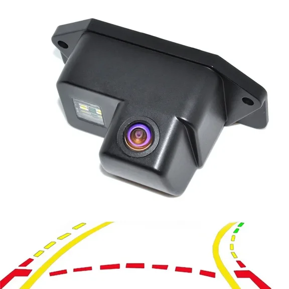 Intelligent Dynamic Trajectory Tracks Rear View Parking System Mirror Camera + Moving Guide Parking Line For Mitsubishi Lancer