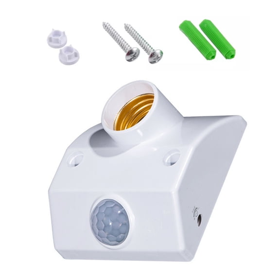 Intelligent E27 Socket with Motion Sensor Instant Lighting for Pantries, Storage & Utility Rooms
