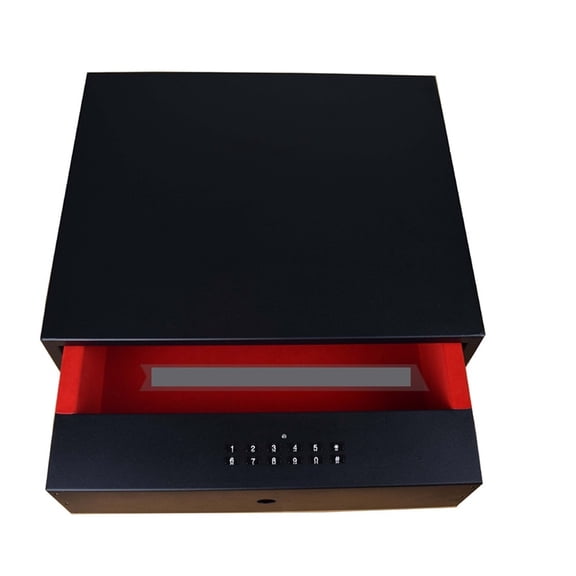 Intelligent File Cabinet Storage Drawer Digital Fingerprint Hotel Home Electronic Metal Safe Box ,Security and Anti-Theft
