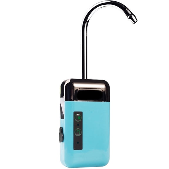 Intelligent Fishing Water Dispenser with Automatic Oxygenation Pump,Smart Sensor Live Well Aerator for Bait Mixing and Fish Storage,Waterproof ABS Design(Blue)