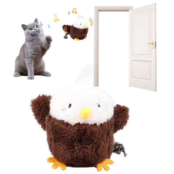 Intelligent Flapping Bat Cat Toys Hanging Interactive Cat Toys with 3 Modes USB Rechargeable Kitty Play Chase Toy Automatic Beating Wings Cat Toys with Sound for Indoor Cats Self Play