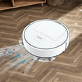 thumbnail image 1 of Intelligent Fully Automatic Robot Vacuum, Robotic Vacuum Cleaner with USB-Charging, Home Automatic Robot With 4 Modes,for Hard Floor, Low Carpet, Pet Hair(White), 1 of 8