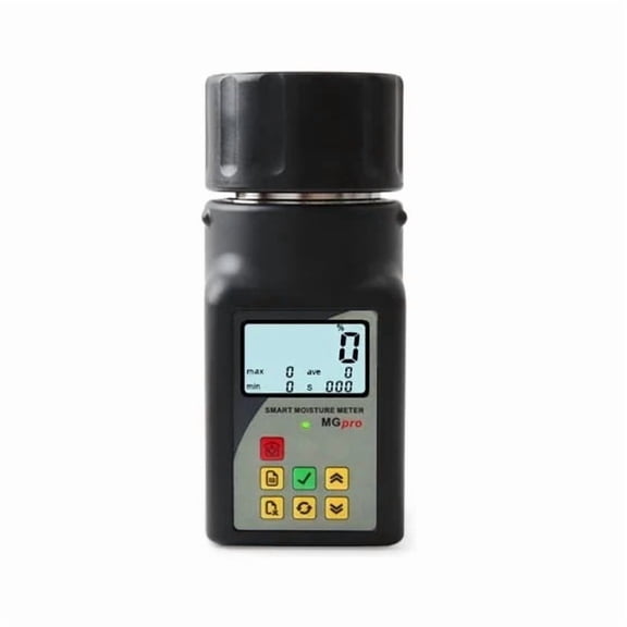 Intelligent Grain Moisture Detector with ATC,Data Storage,Alarm Setting,High Accuracy Humidity Tester 25 Types Rice PRO