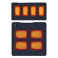 thumbnail image 1 of Intelligent Heated Seat Cushion with 5V USB Power for Outdoor Sports Scenario Use Three Adjustable Warmth, 1 of 9