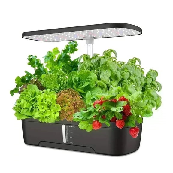 Intelligent Indoor Garden Kit, Hydroponic System with LED Grow Light