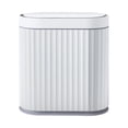 thumbnail image 1 of Intelligent Induction Trash Bin, Automatic Garbage Can, Electric Garbage Bin, Large Capacity Touchless Smart Trash Can for Kitchen 7L Gray, 1 of 8