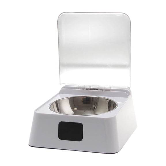 Intelligent Infrared Sensor Automatic Pet Feeder Detachable Stainless Steel Bowl Auto Open Lid for Cat Dog Daily Feeding
