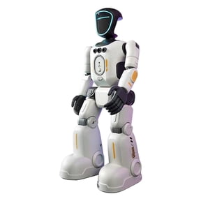 Intelligent Interactive Robot with Voice Conversation, Remote Control Programming Toy for 6-12 Years, Home Companion with Gesture Sensing, 12 Biomimetic Joints for Multi-Mode Actions