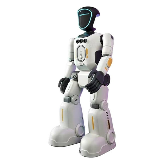 Intelligent Interactive Robot with Voice Conversation, Remote Control Programming Toy for 6-12 Years, Home Companion with Gesture Sensing, 12 Biomimetic Joints for Multi-Mode Actions