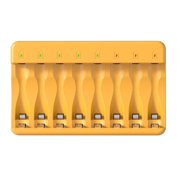 Intelligent LED Display Battery Battery pack With 8 Individual sufficient Slots For Batteries Batteries Disc Rechargeabl
