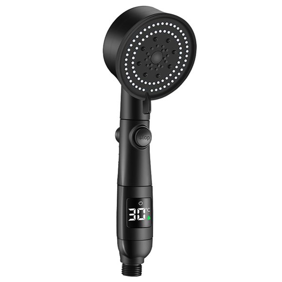 Shower Head Temperature Display