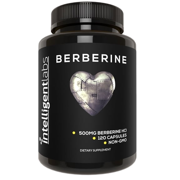 Berberine HCL Plus 500mg per Capsule | 120 Capsules