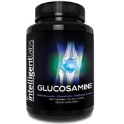 Intelligent Labs Glucosamine Chondroitin MSM Complex with Turmeric & Boswellia | Joint Support | 180 Capsules 60-Day Supply