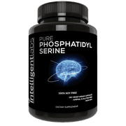 Intelligent Labs Phosphatidylserine 100mg | Brain & Memory Support | Soy-Free Sunflower Lecithin | 90 Capsules 30-day Supply
