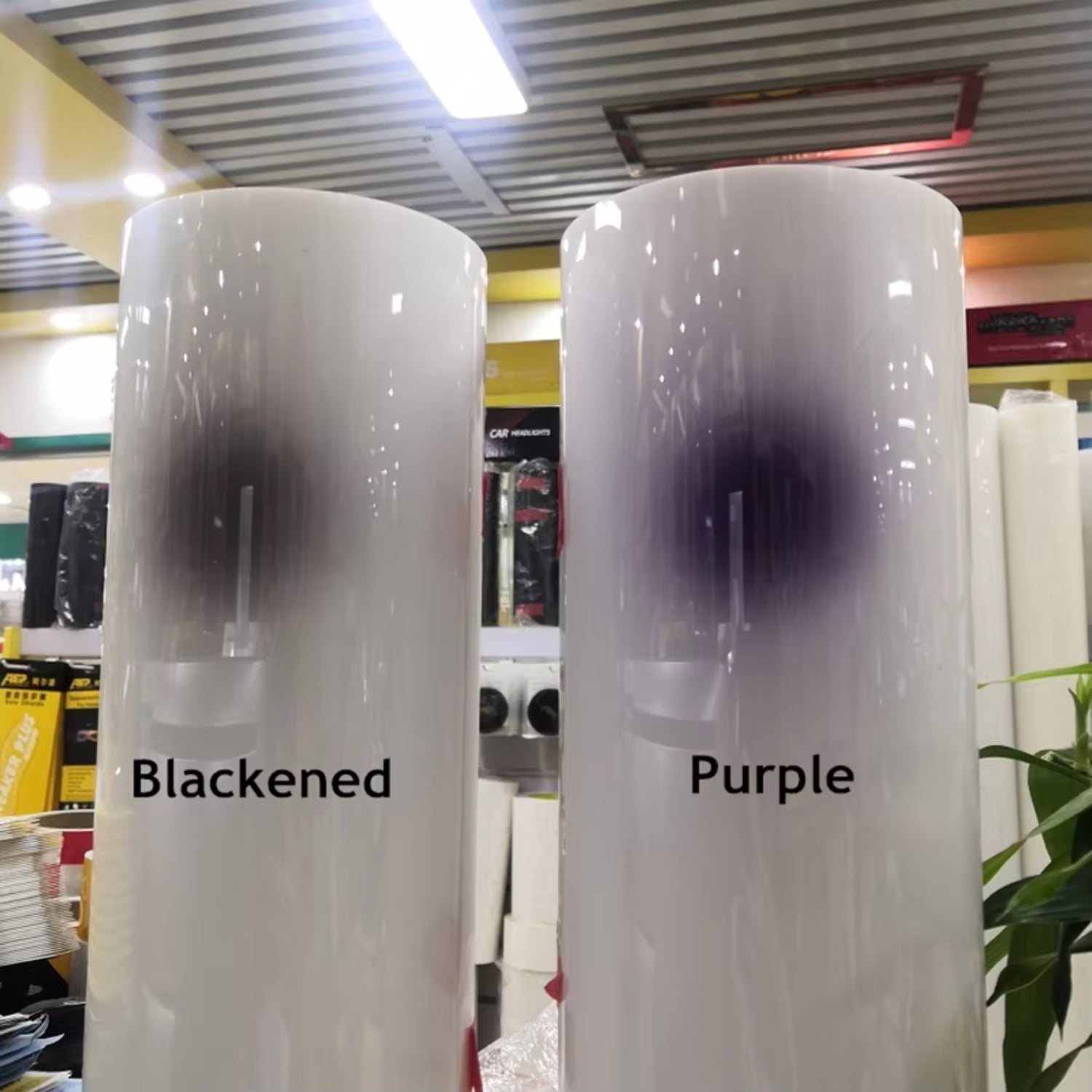 Intelligent Light Control Automotive TPU Headlight Film for Car Body