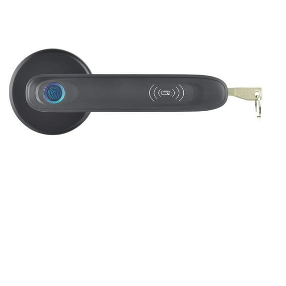 Intelligent Lock Door Electronic Fingerprint Tuya Automatic Deabolt IC Card Gate Biometric Waterproof Wireless Anti-theft ,Digital Lock