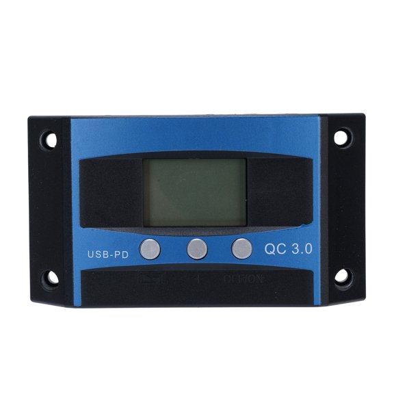 Intelligent MPPT Solar Charge Controller 12V 24V Auto Adaptive Regulator Backlit LCD Display Universal Battery Panel Safe Power Optimizer 60A / 14.0 x 8.0 x 4.0 inches / 35.6 x 20.3 x 10.2 cm