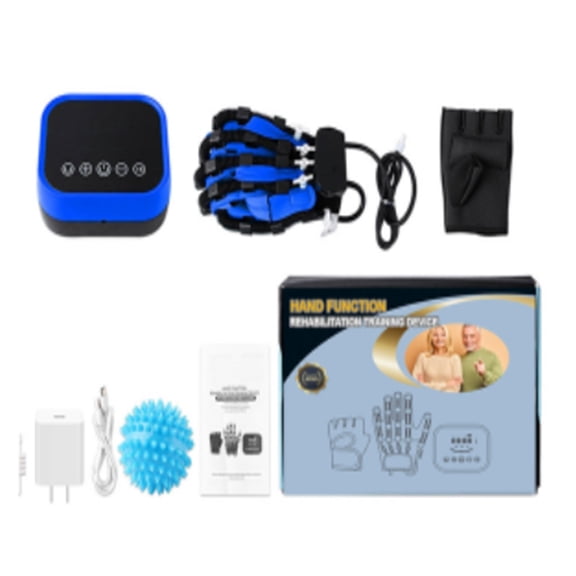 Intelligent Massage Gloves Robot Rehabilitation Gloves for Stroke Hemiplegia Hand Function Recovery Finger Trainer Hand Exercise ,Easy to Use