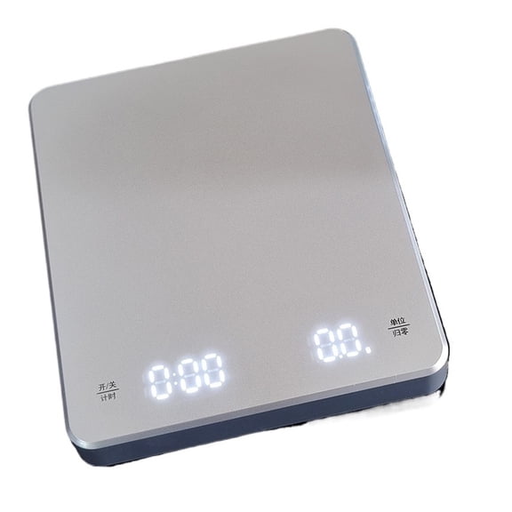 Intelligent Mini Brewed Coffee Electronic Scale with Timer LED Screen Digital Coffee Scale 0.1g Precision Coffee Kitchen Scale