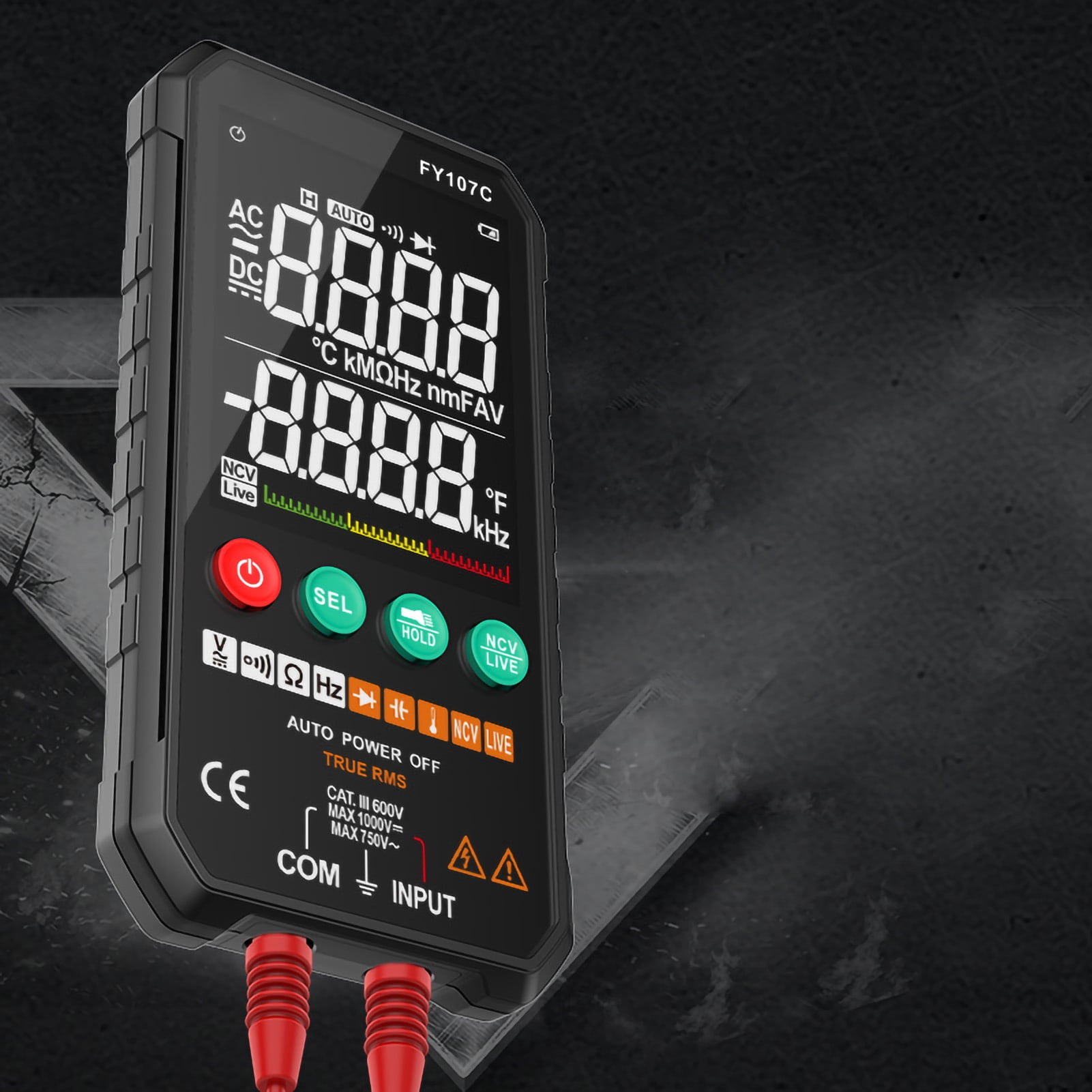 Intelligent Multimeter Automatic Multimeter Digital Voltage Tester ...