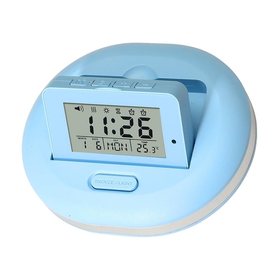 Intelligent Nearby Clock With Shake Wake Function Double Alarms Clock Surrounding Thermograph Dense Night Table Plan