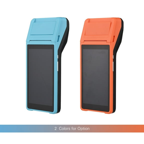 Intelligent All In One Handheld PDA Printer Smart POS Terminal Wireless Portable Printers Intelligent Payment Terminal Function BT/ WiFi/ USB OTG/ 3G Communication/  VIP Card