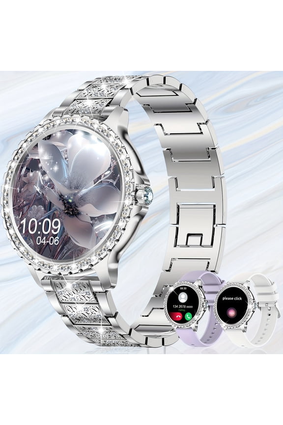 An Intelligent Option for Stylish Women, Versatile Sports Timepiece, Weather Forecasting, Alarm Clock Support, Music Playback, Camera Remote, Notification Alerts, Accurate Fitness Monitoring