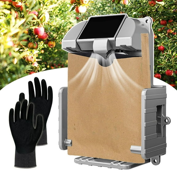 Intelligent Orchard Bagging Solution  Electric Blown Bag Opener, 15-20h Battery Life, 3 Fruit Protection Bags (15×18cm to 17×21cm),for Peach/Loquat Approved