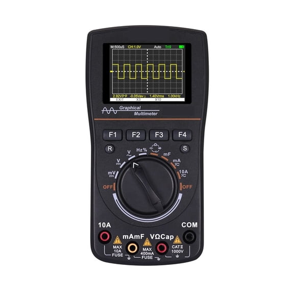 Intelligent Oscilloscope High Clarity Graphical Digital Oscilloscope Multimeter with 2.4 Inches Color Screen ,Professional Designed