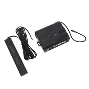 Intelligent PKE Car Keyless Entry System Kit 12V Auto Passive Locking Remote Starter Kit Push Button Engine Start Stop with Smart Proximity Alarm Trunk Release (10 in / 25.4 cm)