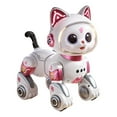 thumbnail image 1 of Intelligent Programming Cat Robot Toy for Kids 3+ - ABS Material, 16x25x22cm - Voice Control & Gesture Operation, 1 of 9