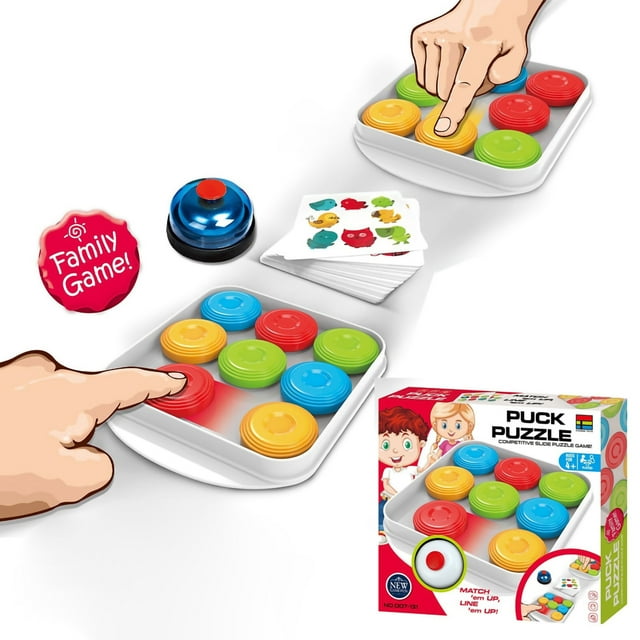 Intelligent Puck Puzzle Plastic Multiplayer Interactive Board Game