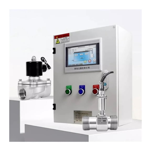Intelligent Quantitative Control Instrument System Liquid Flow Meter Automatic Water Adding Filling Flow Controller ,Clear Reading