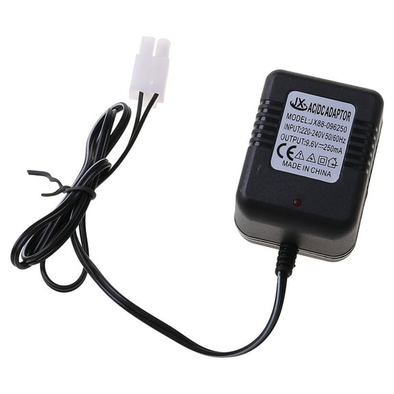 Intelligent RC Battery Charger 9.6V Ni-MH Battery Packs Connector for Remote Toy