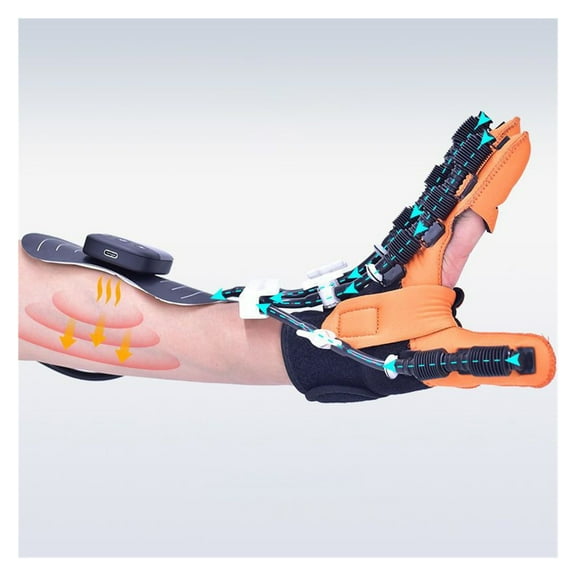 Intelligent Rehabilitation Robot Gloves Each Finger Sleeve Has Precise Sensor Support Low Frequency Pulse Massage Hand Training ,Versatile Finger Training