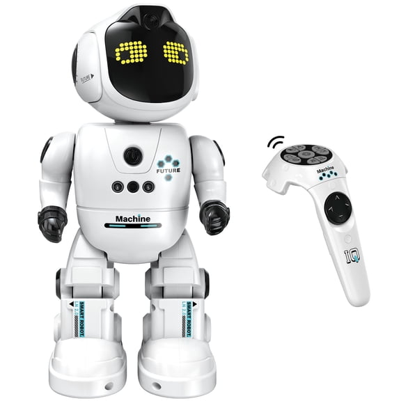 Remote Control Robots, Gesture Sensing and Intelligent Programming Interactive Toys with Voice and Light, Smart Robot for Kids 3+