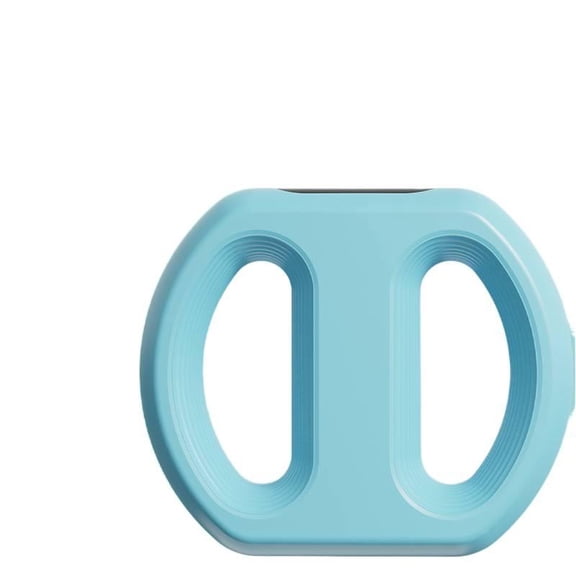 Intelligent S-Shaped Fascia Vibration Ring with LCD Display, Portable Handheld Muscle Stimulator for Deep Tissue Relaxation, 99 Speed Levels Rechargeable Body Wellness Tool for Waist and Limbs