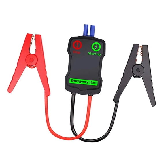 Intelligent Safety Alligators Clamps for 12V Car Jump Starter High Conductivity Copper Corrosions Resistant Emergencies Use