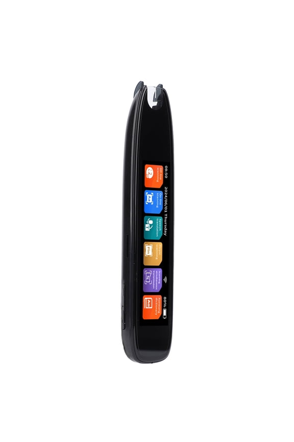 Intelligent Scan Translation Pen and Speech Device, 3.69-inch Screen / 9.37 cm IPS Touchscreen for Reading Dyslexia and Languages, Supports 142 Online Speech Translations