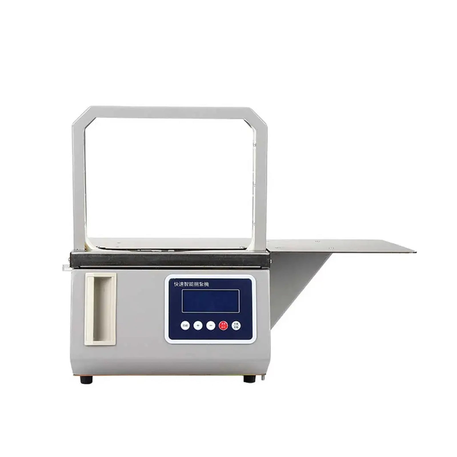 Intelligent Sensing Automatic Hot Melt Opp Tape Banding Machine, Supermarket Vegetable Bundled Machine Fast Binding Machine ,Comprehensive Strapping Machine