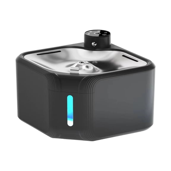 Intelligent Sensing Dog Waterer With Continuous Automatic Circulations Systems 2.8L Capacity Low Noise Water Fountain