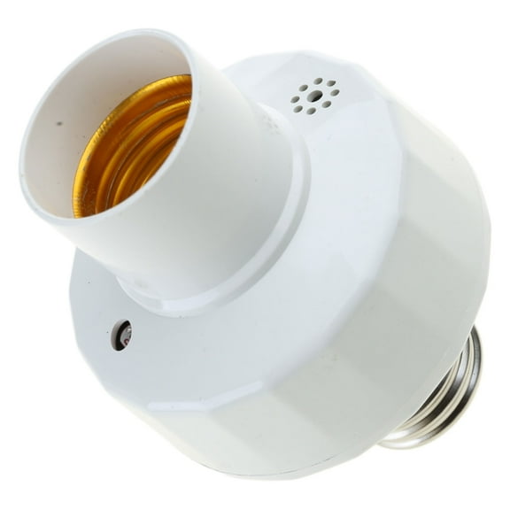 Intelligent Sensors E27 Lamp Holder Motion Sensors Light Socket with Auto Feature for Staircases and Corridors