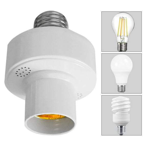 Intelligent Smart Bulb Adapter Bl E27 Lamp Holder Switch For Corridor Stairs Smile Home