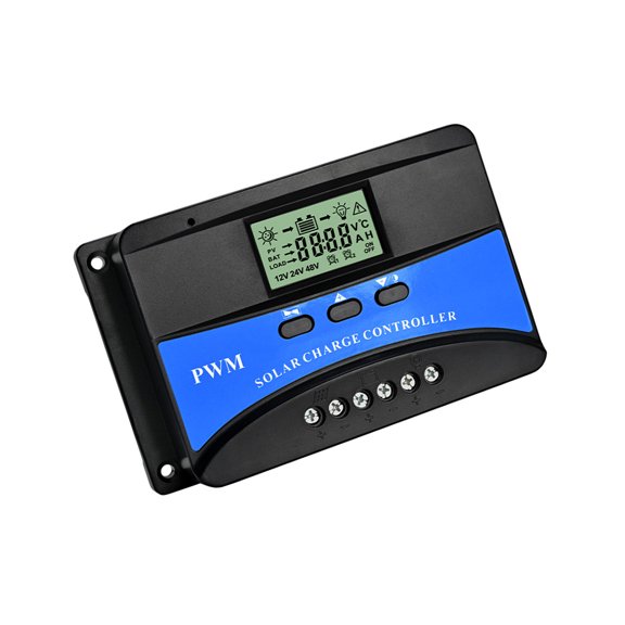 Intelligent Solar Panel Regulator With Overcharge Protections And IP32 Waterproof Rating For Outdoor Use