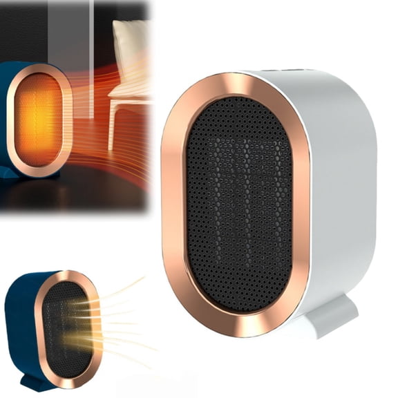 Intelligent Space Heater Electric Fireplace, 1200W Portable Low Decibel Noise Heater, Fast And Quiet Heating For Indoor Use,Living Room,Bathroom,Bedroom and Office (White)